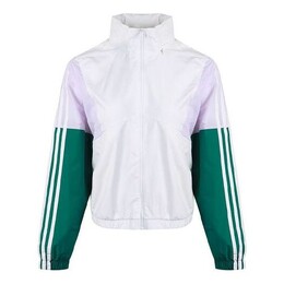 Adidas: Белая куртка 