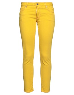 Dsquared2: Жёлтые джинсы 