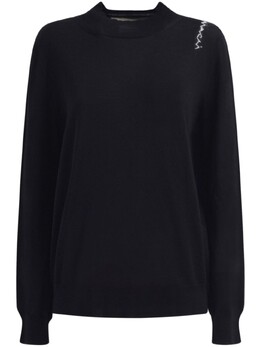 Marni: Чёрный свитер 