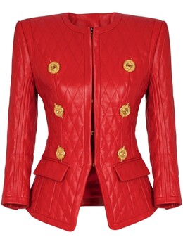 Balmain: Стёганые куртка 