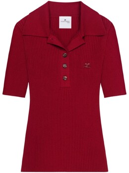 Courreges: Красная рубашка 