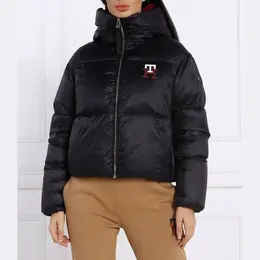 Tommy Hilfiger: Синий пуховик 