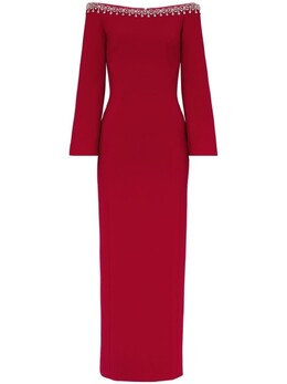 Jenny Packham: Красное платье 