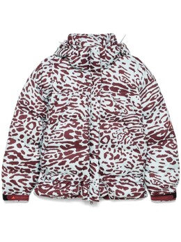 Adidas By Stella Mccartney: Зелёный пуховик 