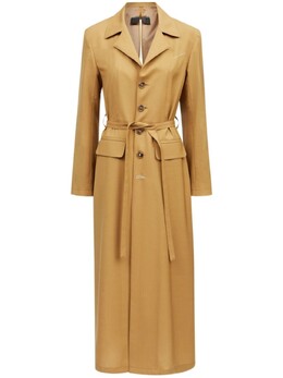 MM6 Maison Margiela: Пальто из шерсти 