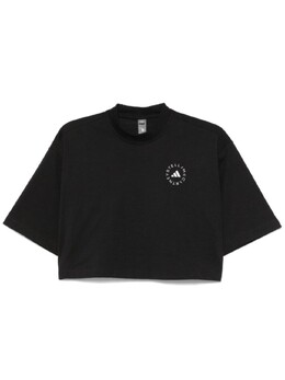 Adidas By Stella Mccartney: Короткая футболка 