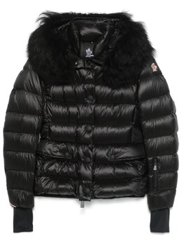 Moncler Grenoble: Чёрный пуховик 