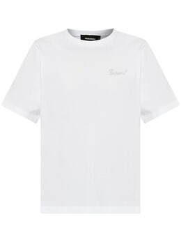 Dsquared2: Белая футболка 