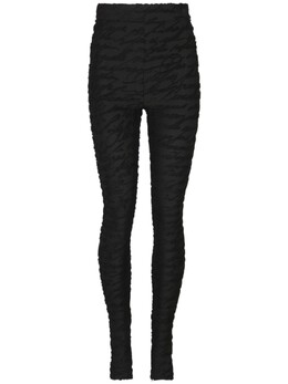 Balmain: Жаккардовые легинсы 
