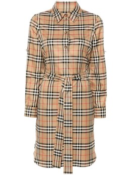 Burberry: Платье-рубашка  Vintage Check