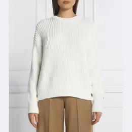Tommy Hilfiger: Белый свитер 