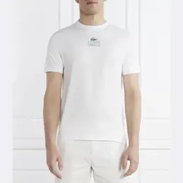 Lacoste: Белая футболка 