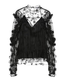 Chloé: Чёрный топ 