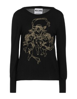 Moschino: Чёрный свитер 