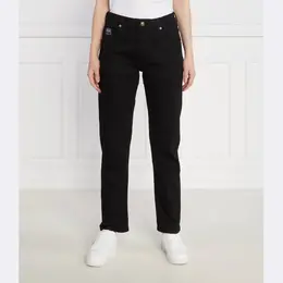 Versace: Прямые джинсы 