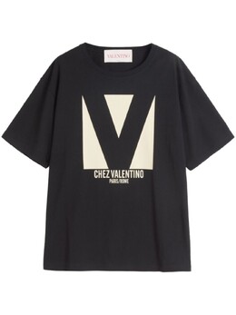 Valentino Garavani: Чёрная футболка 
