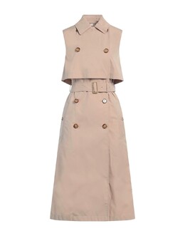 Burberry: Бежевый плащ 