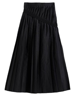 MM6 Maison Margiela: Чёрная юбка 