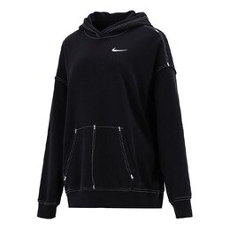 Nike: Чёрный свитер 