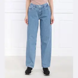 Calvin Klein: Прямые джинсы 