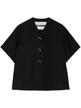 Jil Sander: Рубашка с коротким рукавом 