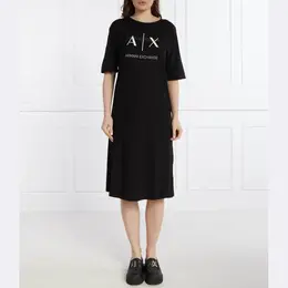 Armani Exchange: Чёрное платье 