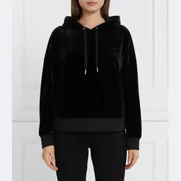 Armani Exchange: Чёрная толстовка 