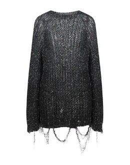 Maison Margiela: Чёрный свитер 