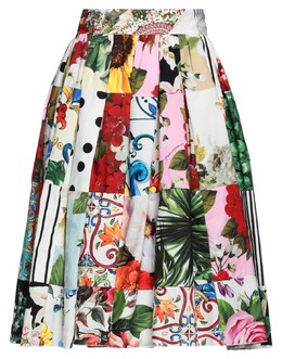 Dolce & Gabbana: Белая юбка 