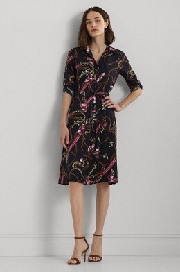 Lauren Ralph Lauren: Тёмное платье 