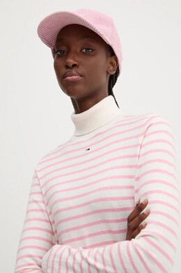 Tommy Jeans: Бежевый свитер 