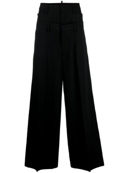 Dsquared2: Чёрные брюки 
