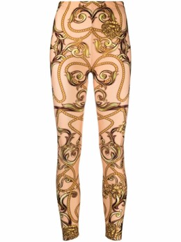 Philipp Plein: Легинсы  New Baroque с принтом