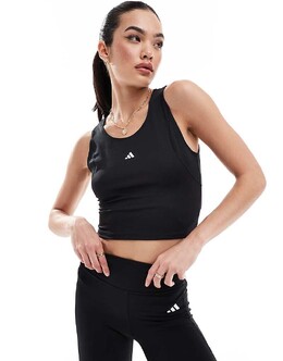 Adidas: Чёрная майка  Training