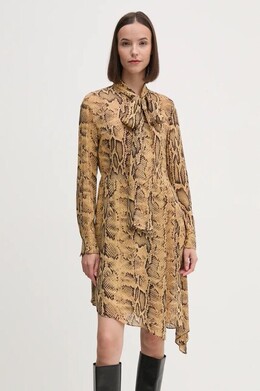 Sisley: Коричневое платье 