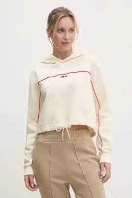 Fila: Бежевая толстовка 