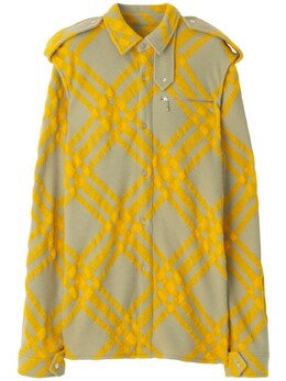 Burberry: Рубашка в клетку 