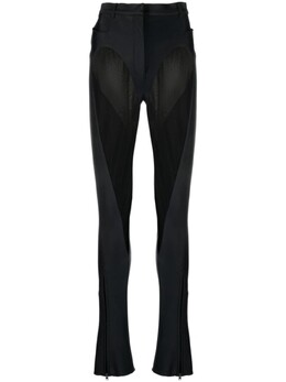 MUGLER: Расклешённые брюки 