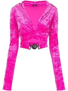 Versace: Бархатный топ 