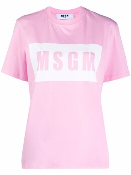 MSGM: Розовая футболка 