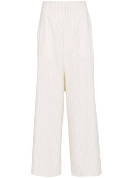 MM6 Maison Margiela: Брюки в полоску 