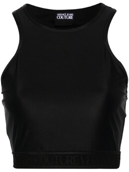 Versace Jeans Couture: Короткий топ 
