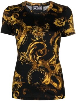 Versace Jeans Couture: Футболка с принтом 