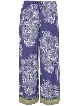 Etro: Брюки с принтом 