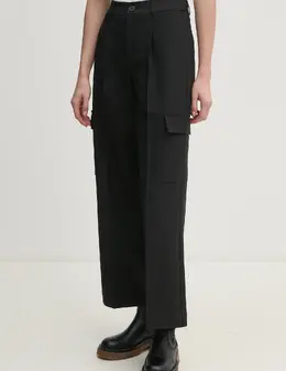 Calvin Klein Jeans: Чёрные брюки 