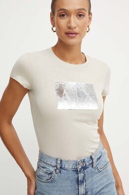 Armani Exchange: Хлопковая футболка 