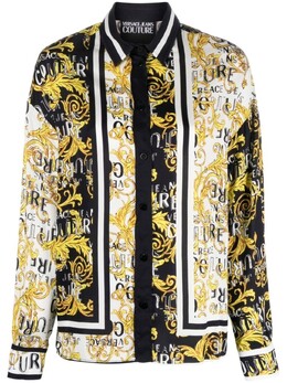Versace Jeans Couture: Блуза с принтом 