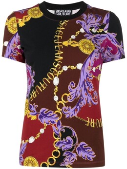 Versace Jeans Couture: Футболка с принтом 