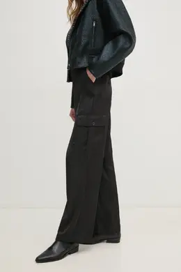 DKNY: Чёрные брюки 