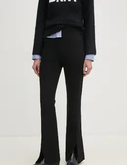 DKNY: Чёрные брюки 
